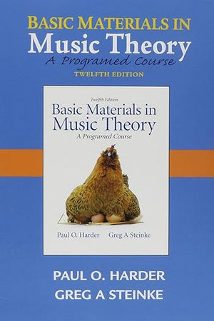 Audio CD for Basic Materials in Music Theory: A Programmed Approach