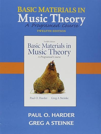 Audio CD for Basic Materials in Music Theory: A Programmed Approach