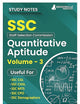 Study Notes for Quantitative Aptitude (Vol 3) - Topicwise Notes for CGL, CHSL, SSC MTS, CPO and Other SSC Exams with Solved MCQs (Hindi Edition)