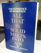 All That Is Solid Melts into Air: The Experience of Modernity