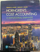 Horngren's Cost Accounting: A Managerial Emphasis