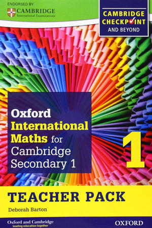 Complete Mathematics for Cambridge Secondary 1 Teacher Pack 1: For Cambridge Checkpoint and Beyond