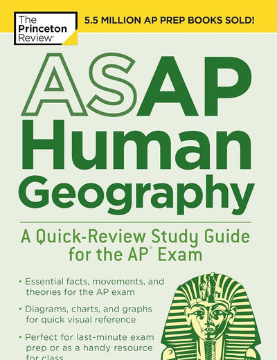 ASAP Human Geography: A Quick-Review Study Guide for the AP Exam (College Test Preparation)