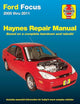 Ford Focus 2000 thru 2011 Haynes Repair Manual