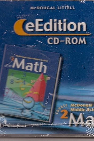 Math Course 2, Grade 7 Eedition: Mcdougal Littell Middle School Math (McDougal Littell Middle School Math, Course 2)