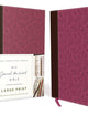 NIV, Journal the Word Bible, Large Print, Leathersoft, Pink/Brown: Reflect, Journal, or Create Art Next to Your Favorite Verses