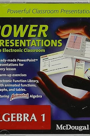Holt McDougal Larson Algebra 1: Power Presentations: The Electronic Classroom CD-ROM