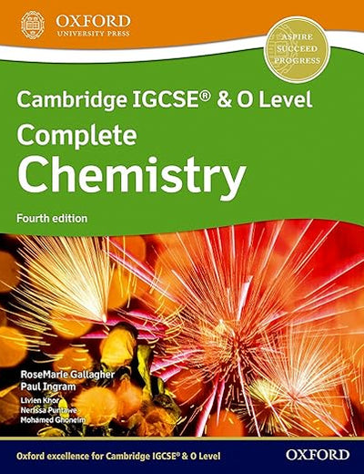 NEW Cambridge IGCSE & O Level Complete Chemistry: Student Book (Fourth Edition)