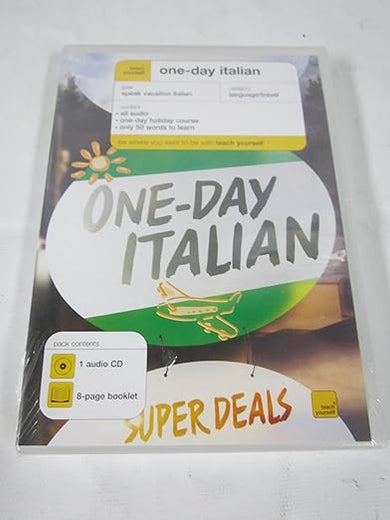 Teach Yourself One-Day Italian (Book + 1CD) (TY: Language Guides)