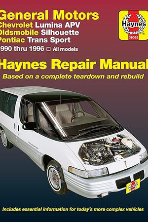 General Motors Chevrolet Lumina Apv Oldsmobile Silhouette Pontiac Trans Sport 1990 Thru 1996: All Models