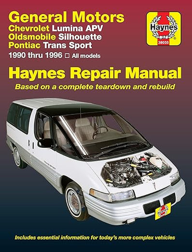 General Motors Chevrolet Lumina Apv Oldsmobile Silhouette Pontiac Trans Sport 1990 Thru 1996: All Models