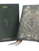 The Jesus Bible Artist Edition, ESV, Genuine Leather, Calfskin, Green, Limited Edition