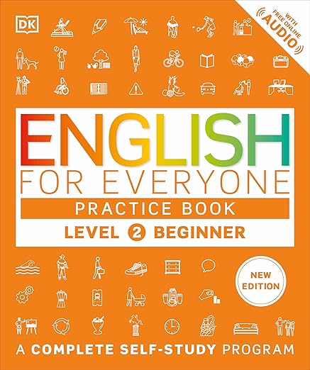 English for Everyone: Level 2 Practice Book - Beginner English: ESL Workbook, Interactive English Learning for Adults