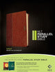 NLT Parallel Study Bible, TuTone (LeatherLike, Brown/Tan)