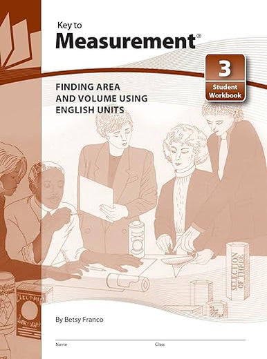Key to Measurement, Book 3: Finding Area and Volume Using English Units (KEY TO...WORKBOOKS)