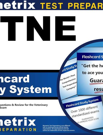 VTNE Flashcard Study System: VTNE Test Practice Questions & Review for the Veterinary Technician National Exam (Cards)