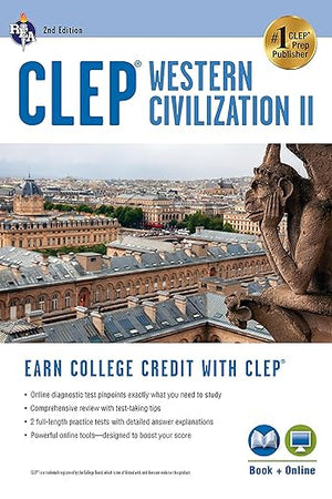 CLEP® Western Civilization II Book + Online (CLEP Test Preparation)