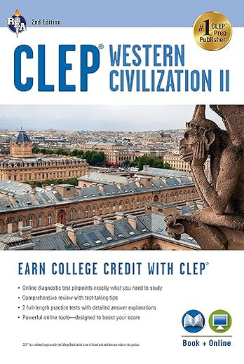 CLEP® Western Civilization II Book + Online (CLEP Test Preparation)