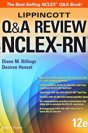 Lippincott Q&A Review for NCLEX-RN (Lippincott's Review For NCLEX-RN) (Lippincott's Review For NCLEX-RN)