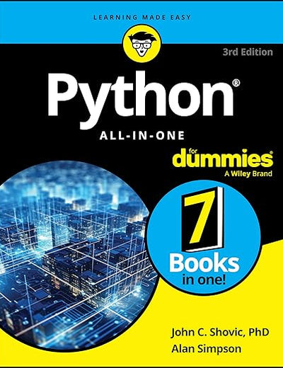 Python All-in-One For Dummies (For Dummies: Learning Made Easy)
