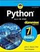 Python All-in-One For Dummies (For Dummies: Learning Made Easy)