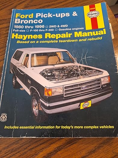 Ford Pickup & Bronco ’80’96