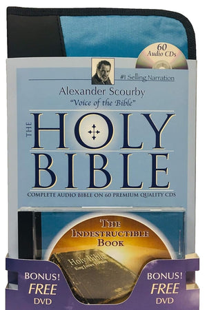 KJV Complete Scourby CD with Free Indest DVD-Holy King James Version Old and New Testament Audio Bible by Alexander Scourby Bible-KJV with Free $30 ... Virgin Mary-St. John the Baptist-Jesus Birth