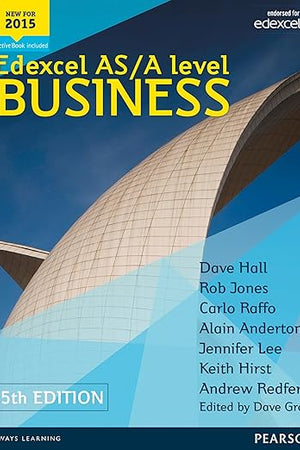 Edexcel AS/A level Business 5th edition Student Book and ActiveBook
