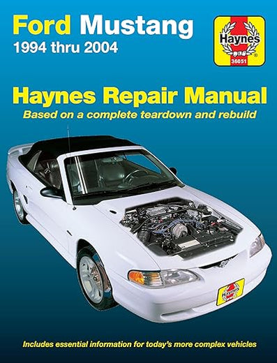 Ford Mustang 1994 thru 2004 Haynes Repair Manual: 1994 thru 2004