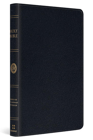 ESV Thinline Bible, Red Letter (Genuine Leather, Black): Holy Bible, English Standard Version
