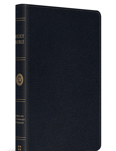 ESV Thinline Bible, Red Letter (Genuine Leather, Black): Holy Bible, English Standard Version
