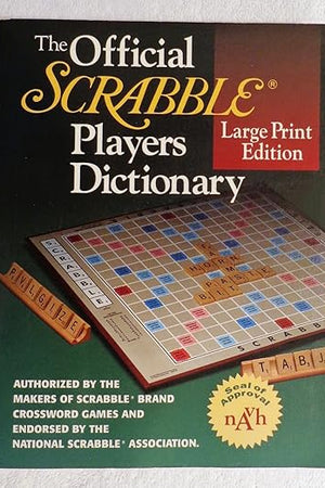 The Official SCRABBLE (r) Players Dictionary, Large Print Edition