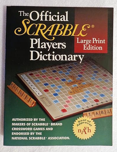 The Official SCRABBLE (r) Players Dictionary, Large Print Edition