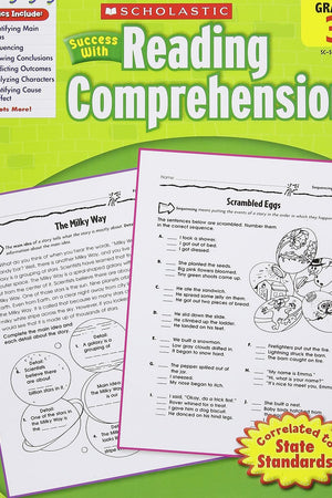 Scholastic Success with Reading Comprehension, Grade 3