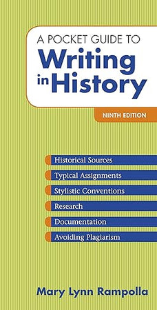 A Pocket Guide to Writing in History