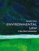 Environmental Law: A Very Short Introduction