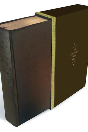 NLT Life Application Study Bible, Second Edition (Hardcover LeatherLike, Espresso)