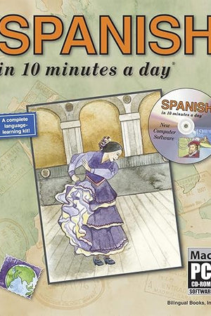 SPANISH in 10 minutes a day® with CD-ROM