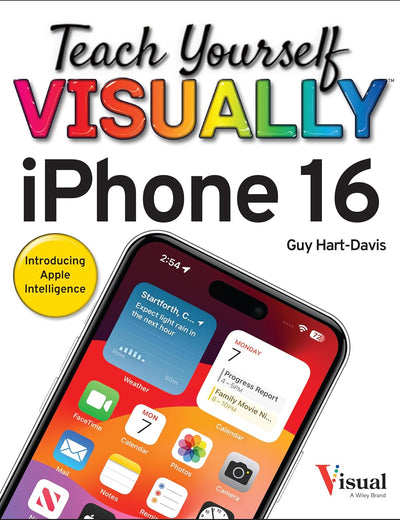 Teach Yourself VISUALLY iPhone 16