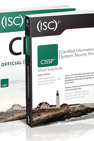 ISC2 CISSP Certified Information Systems Security Professional Official Study Guide 8th Ed. + ISC2 CISSP Certified Information Systems Security Professional Official Practice Tests Kit
