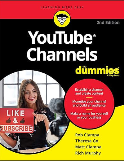 YouTube Channels For Dummies (For Dummies (Computer/Tech))