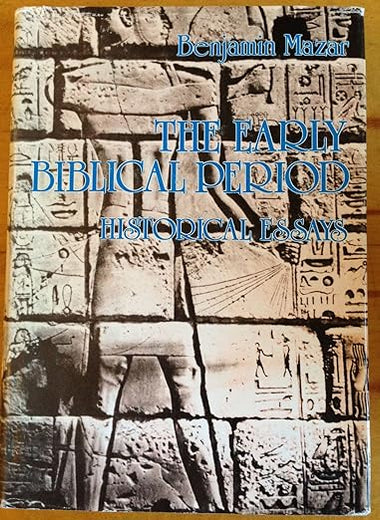 The Early Biblical Period - Historical Studies