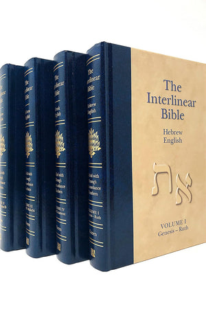 The Interlinear Bible, 4-Volume Set