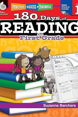 180 Days of Reading: Grade 1 - Daily Reading Workbook for Classroom and Home, Sight Word Comprehension and Phonics Practice, School Level Activities Created by Teachers to Master Challenging Concepts