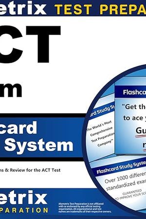 ACT Exam Flashcard Study System: ACT Test Practice Questions & Review for the ACT Test (Cards)