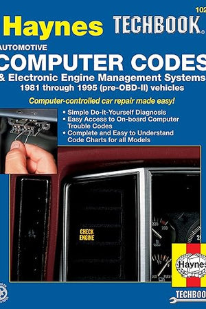 Automotive Computer Codes & Electronic Engine Management Systems (81-95) Haynes TECHBOOK