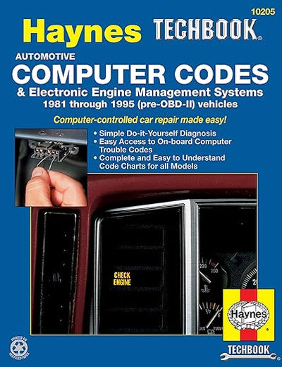 Automotive Computer Codes & Electronic Engine Management Systems (81-95) Haynes TECHBOOK