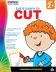 Spectrum Early Years Let's Learn to Cut Preschool Workbook, PreK Toddler Activity Book With Cutting and Pasting Activities, Scissor Skills for Kids Ages 3-5, Fine Motor Skills Toys for 2-3 Year Old
