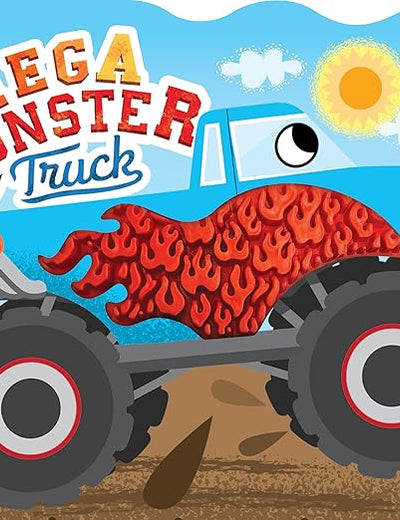 Mega Monster Truck - Touch and Feel Board Book - Sensory Board Book (Touch & Feel Sensory Board Books for Baby & Toddler Time)