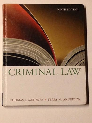 Criminal Law (Available Titles CengageNOW)
